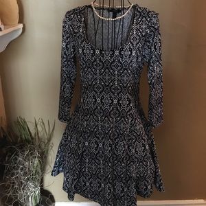 Forever 21 Skater style Long sleeve dress
